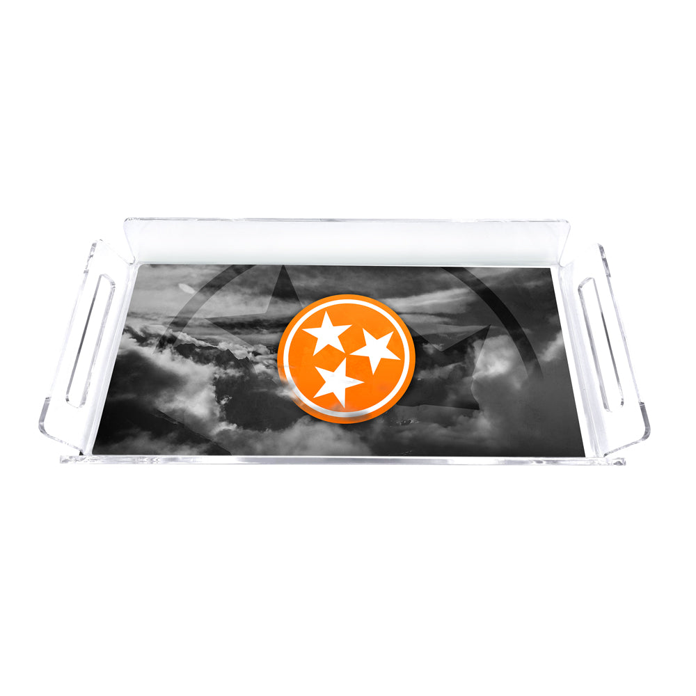 Tennessee Volunteers - Smokey Tri Star Decorative Serving Tray