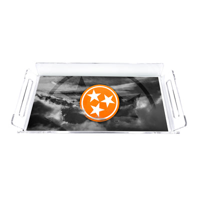 Tennessee Volunteers - Smokey Tri Star Decorative Serving Tray