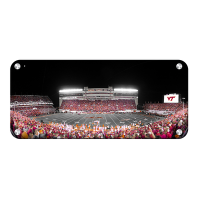Virginia Tech Hokies - Lane Stadium Pano 2 - College Wall Art #Metal