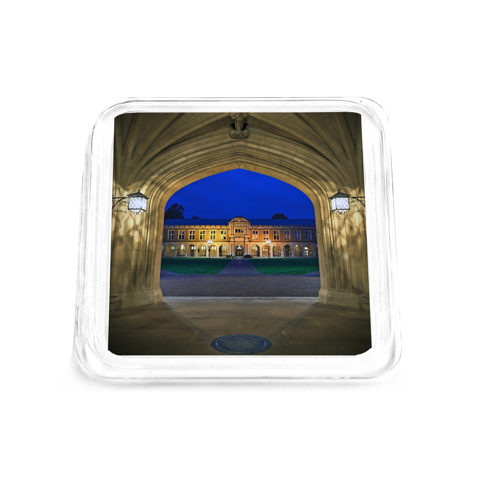 WashU - Campus Night Acrylic Coaster