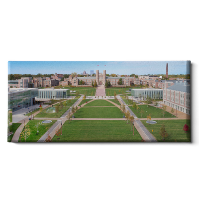 Washington University Bears - Washington U Aerial Panoramic - College Wall Art #Canvas
