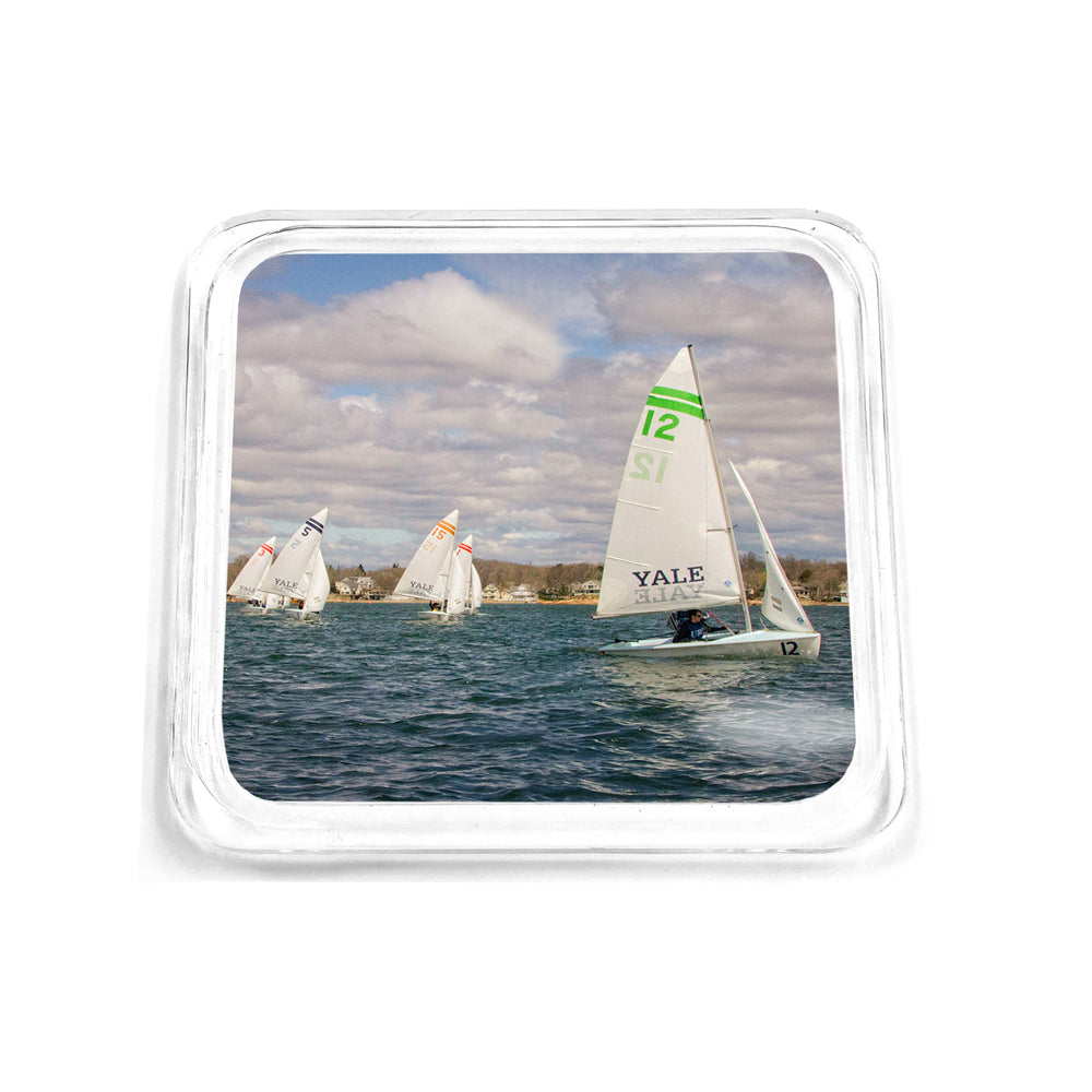 Yale Bulldogs - Yale Sailing Drink Coaster