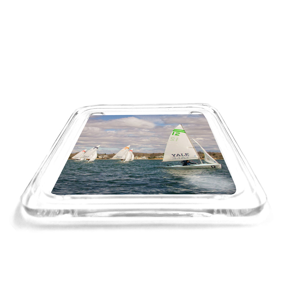 Yale Bulldogs - Yale Sailing Drink Coaster