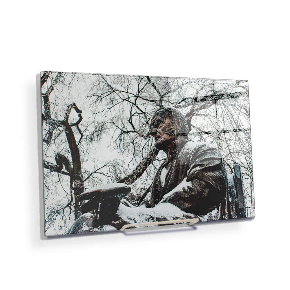 Yale Bulldogs - Woolsey in the Snow #Acrylic Mini