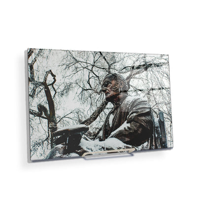 Yale Bulldogs - Woolsey in the Snow #Acrylic Mini