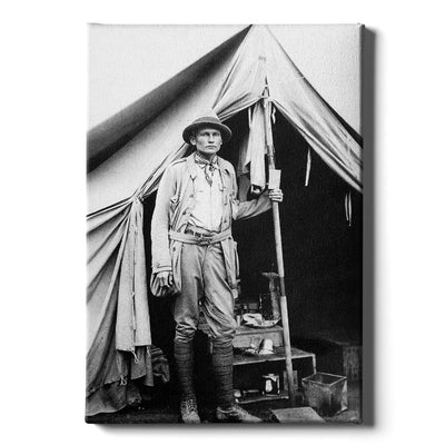 Yale Bulldogs - Vintage Hiram Bingham - College Wall Art #Canvas