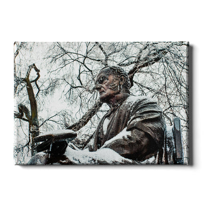 Yale Bulldogs - Woolsey in the Snow #Canvas
