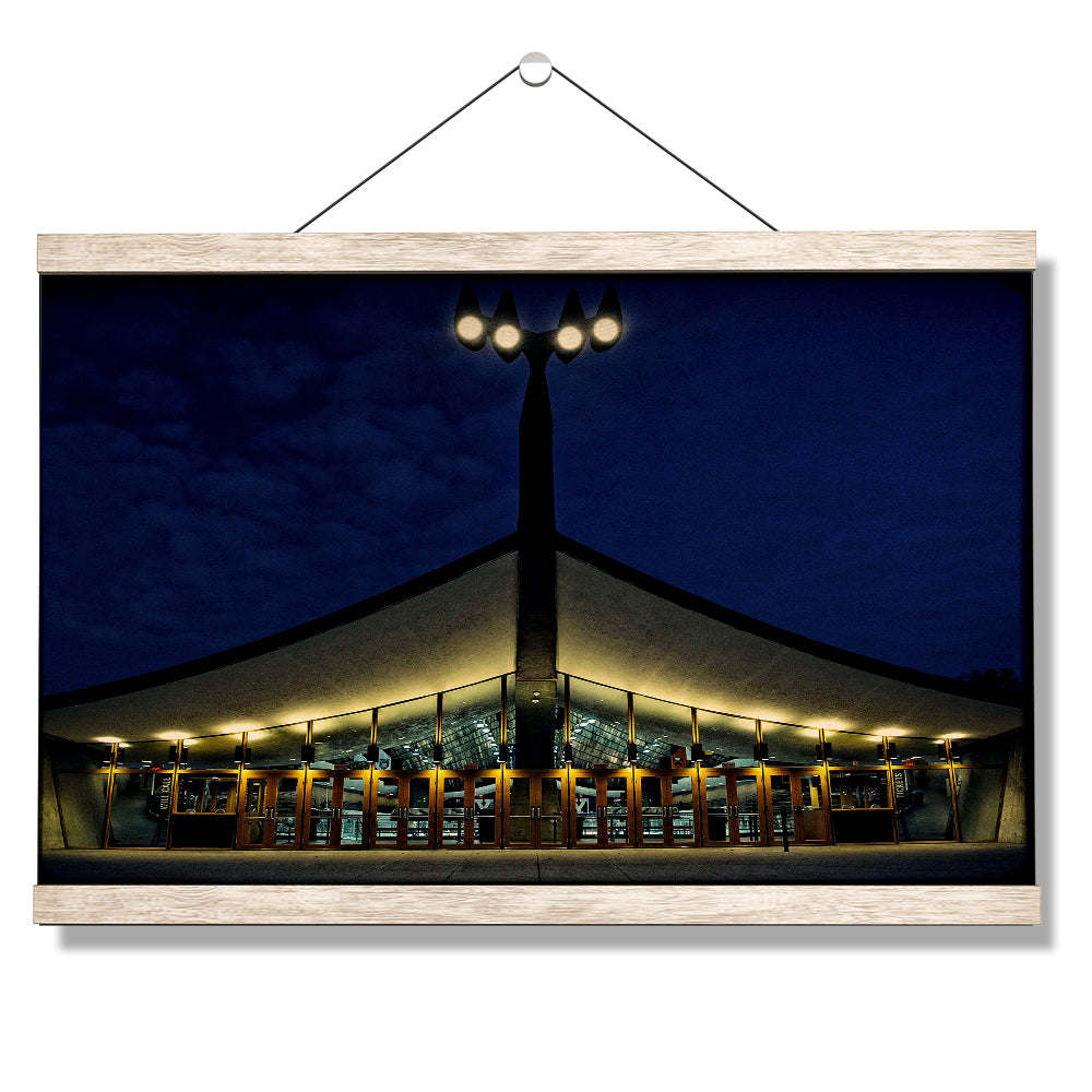 Yale Bulldogs - Whale Tail Night - College Wall Art #Hanging Canvas