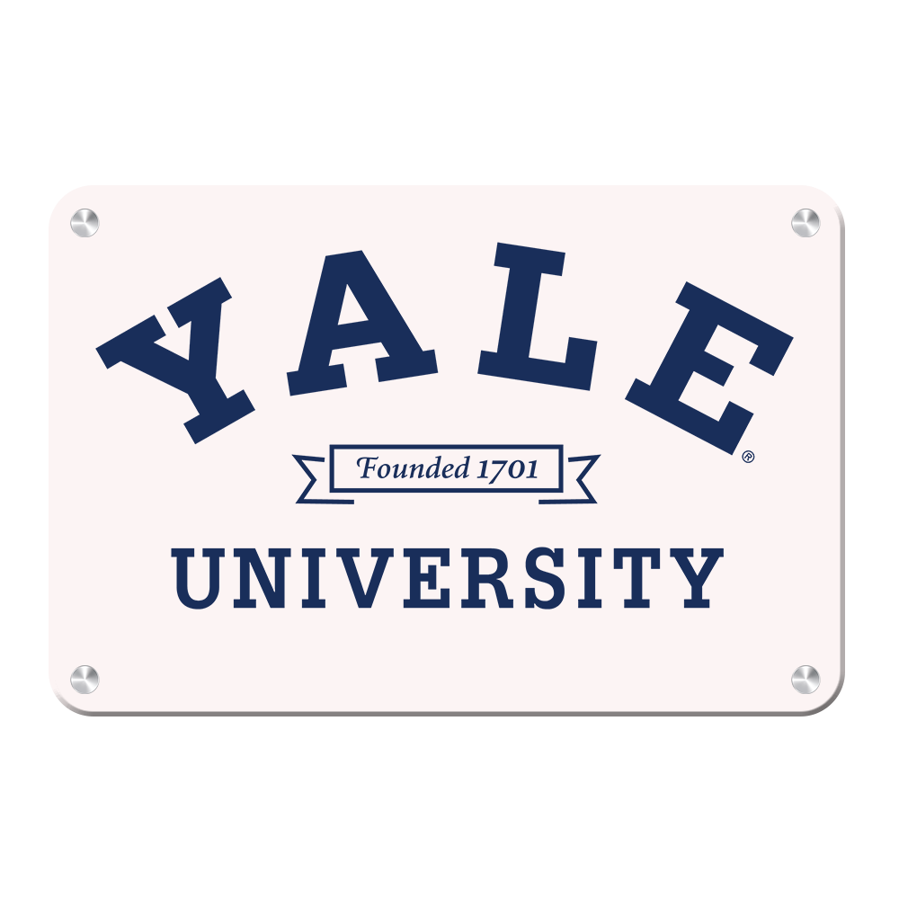 Yale Bulldogs - Yale University founded 1701 #Metal
