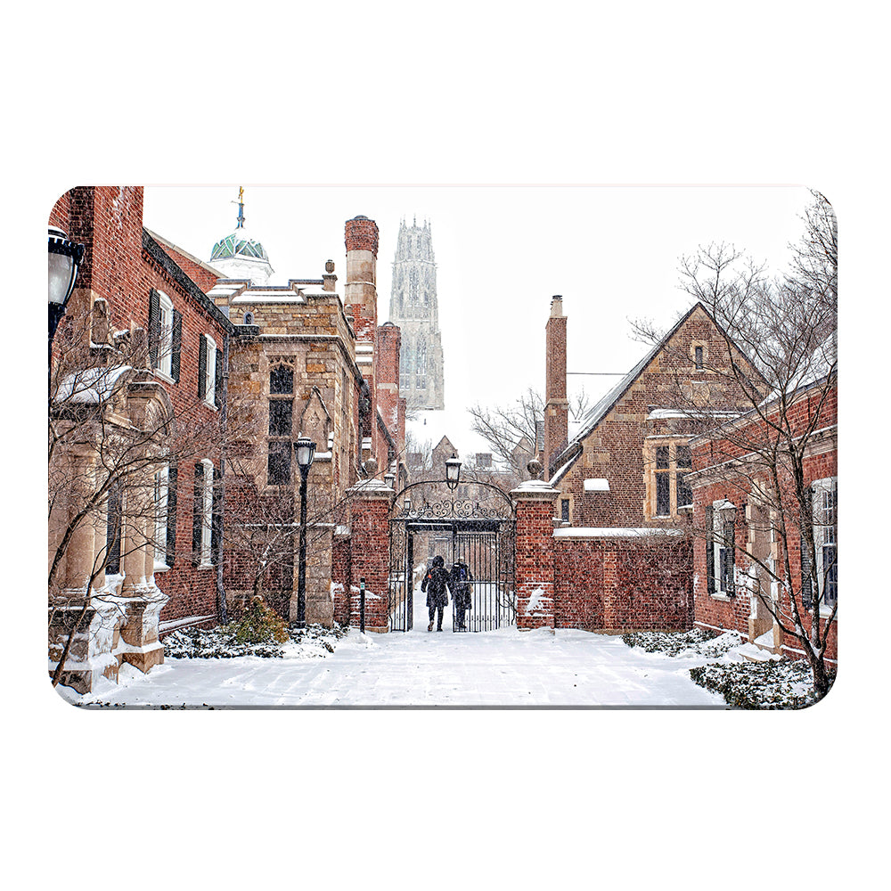 Yale Bulldogs - Snowy Pierson College Gate #PVC