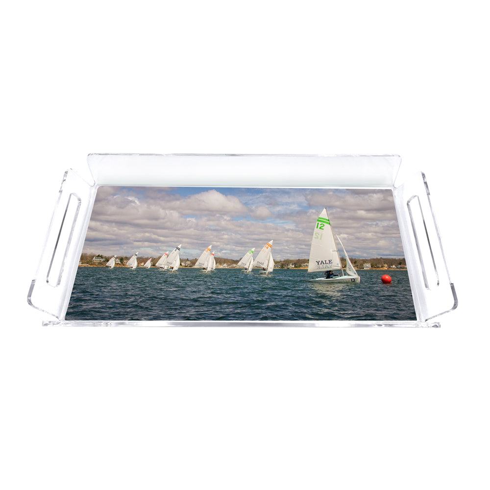 Yale Bulldogs - Yale Sailing Decorative Tray
