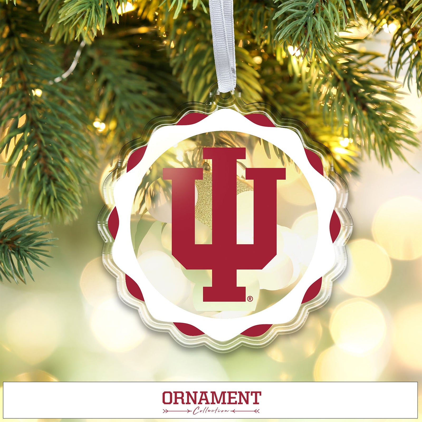 Indiana Hoosiers - Ornament / Bag Tag