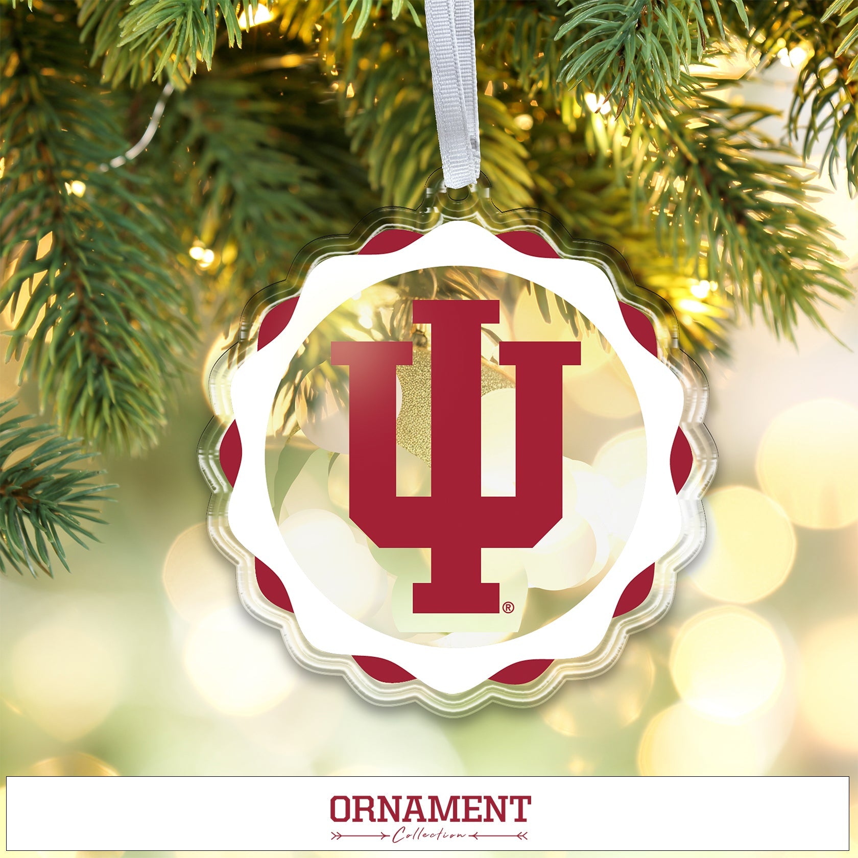 Indiana Hoosiers - Ornament / Bag Tag
