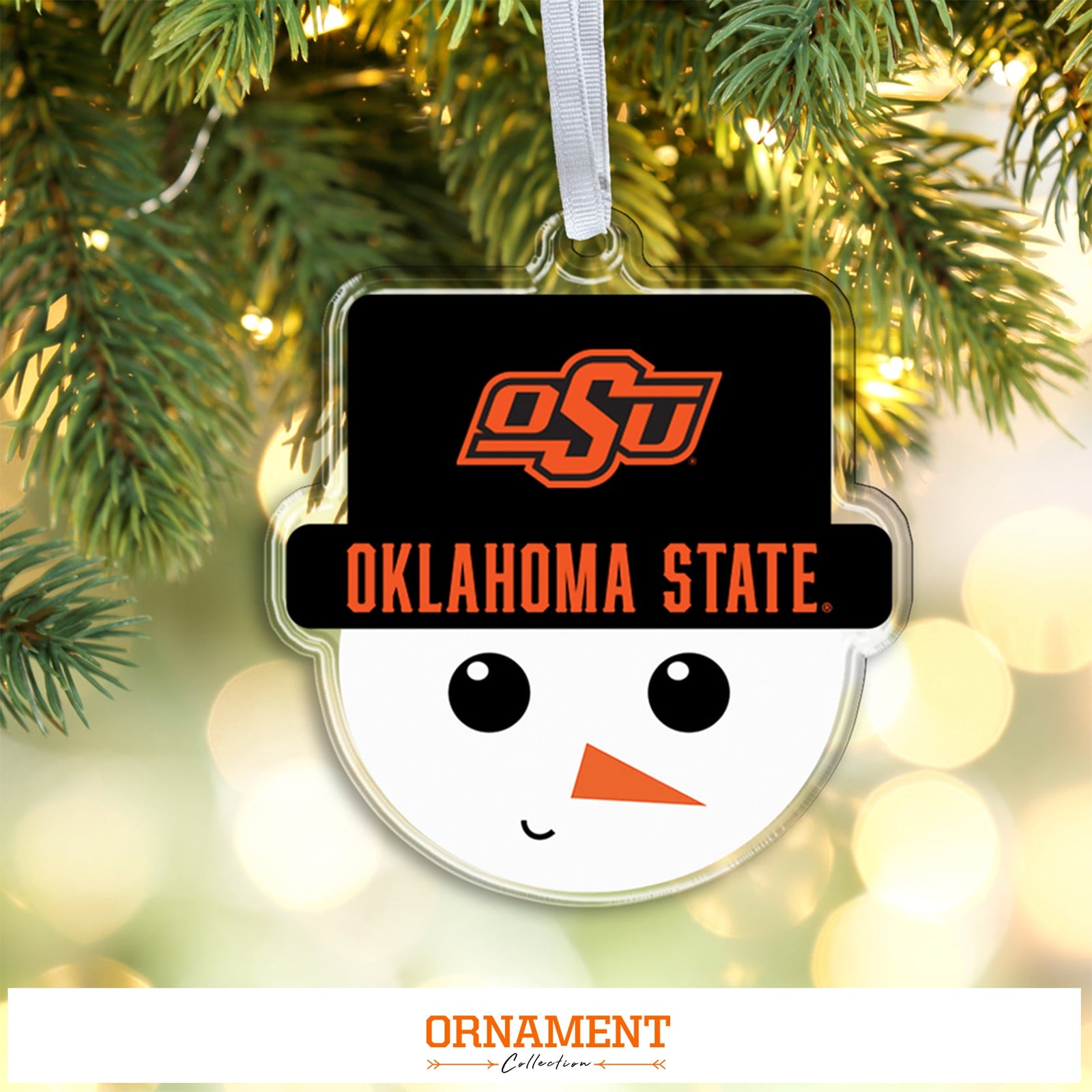 Oklahoma State Cowboys - Ornament
