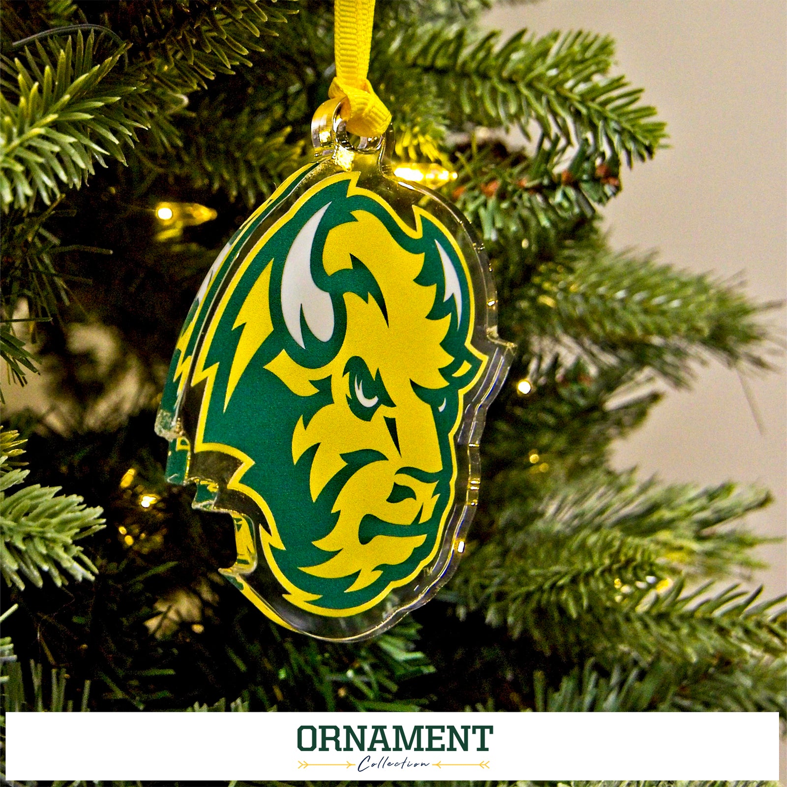 North Dakota State Bison - Ornament Collection
