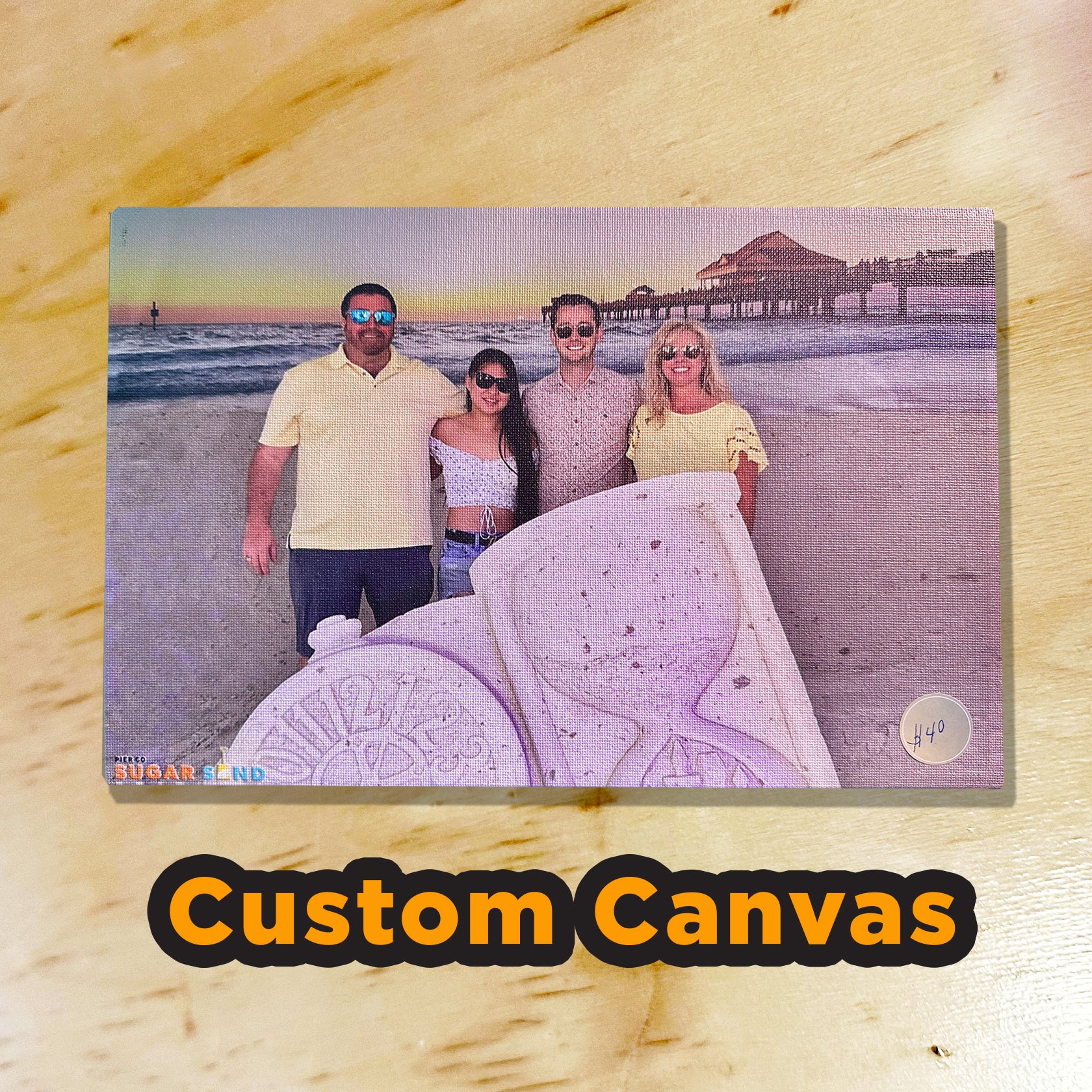 Sugar Sand Festival - Custom Gallery Wrap Canvas