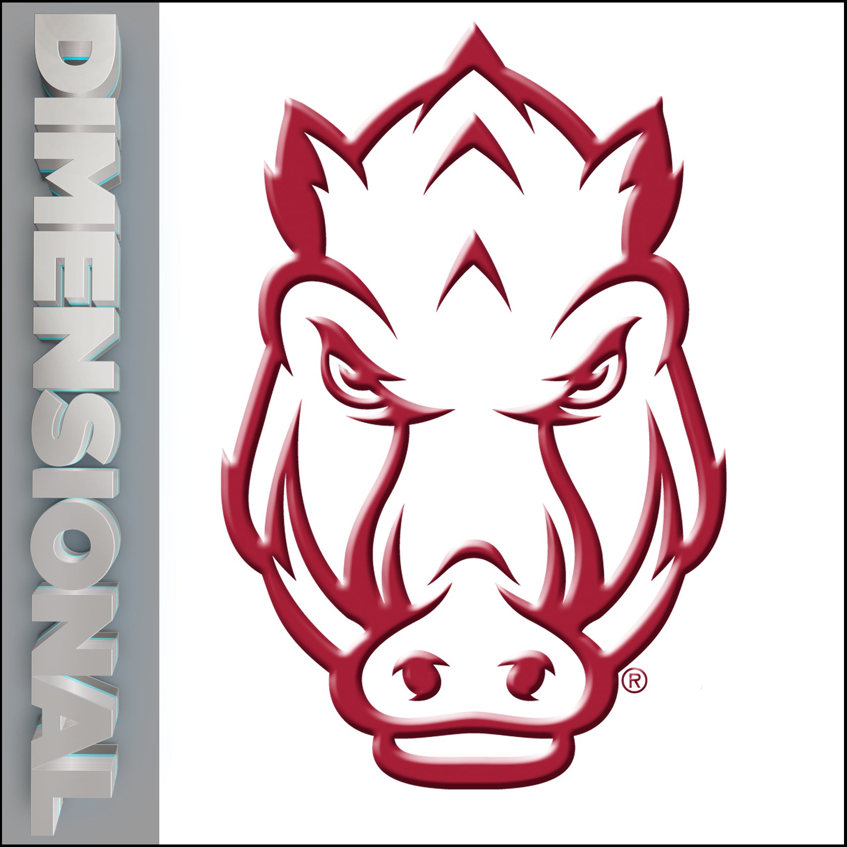 ARKANSAS RAZORBACKS - DIMENSIONAL