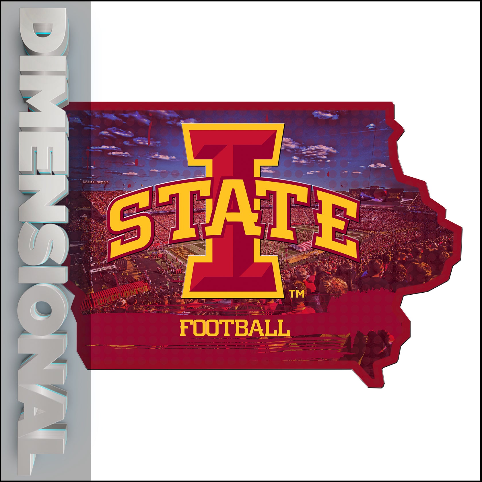 Iowa State Cyclones - Dimensional