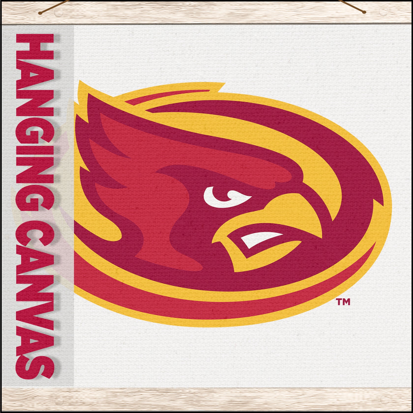 Iowa State Cyclones - Hanging Canvas