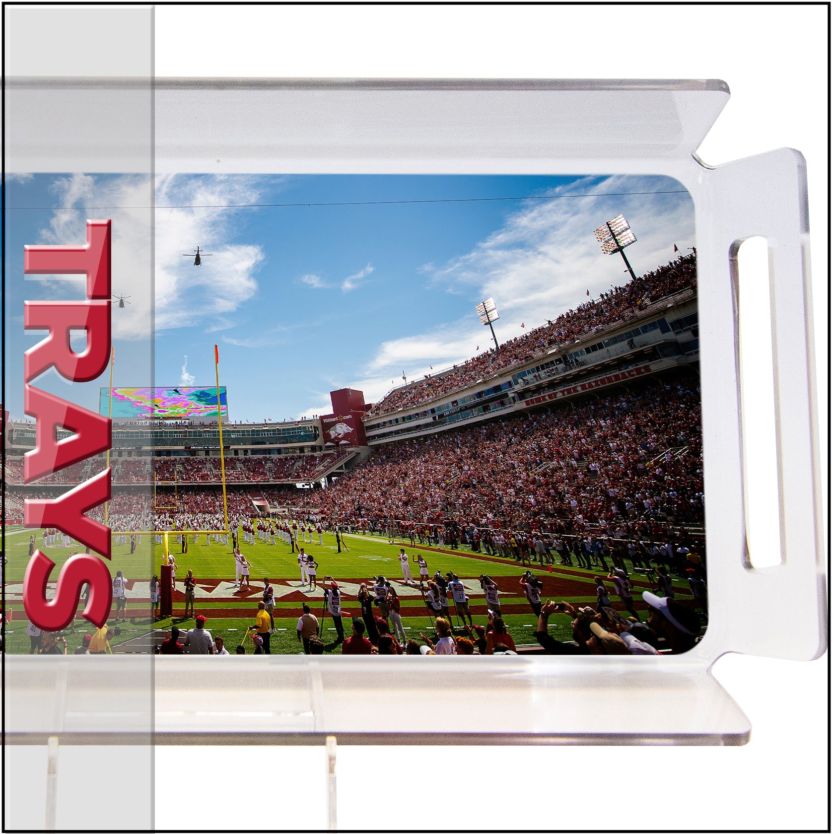 ARKANSAS RAZORBACKS - TRAY