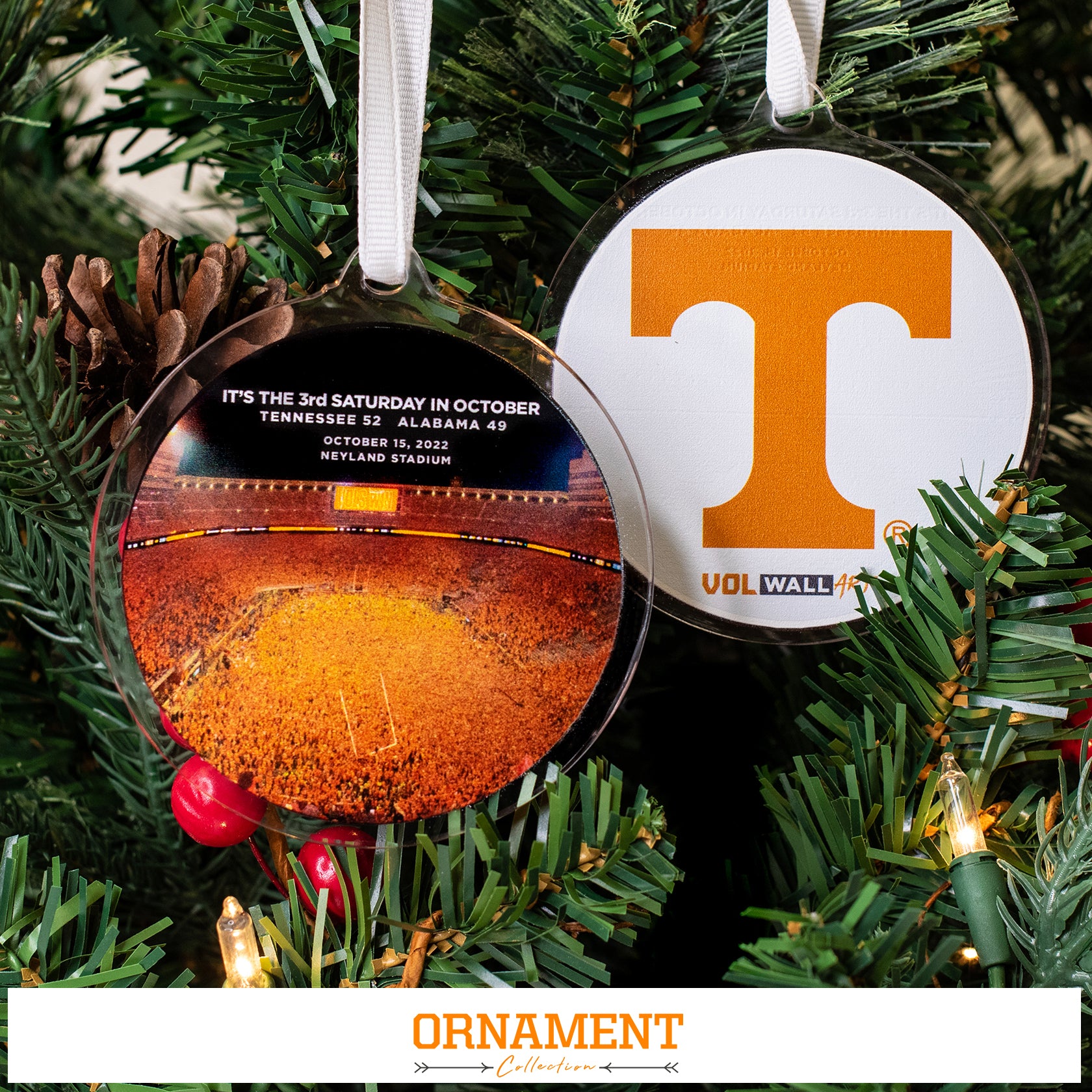 Tennessee Vols - Ornament