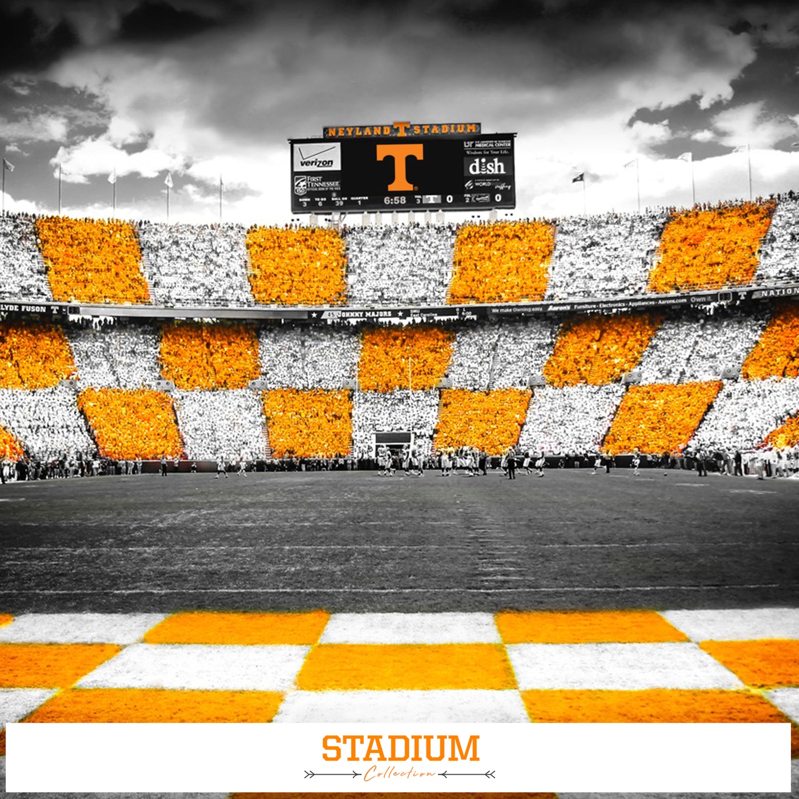Tennessee Volunteers American football team creative American flag  orange and white flag HD wallpaper  Peakpx