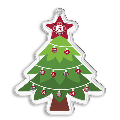 Alabama Crimson Tide - Alabama Christmas Tree Ornament
