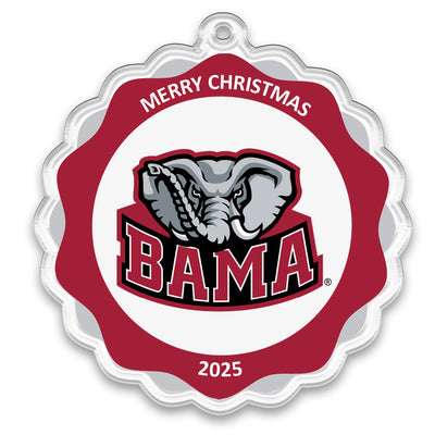 Alabama Crimson Tide - Bama Christmas 2025 Ornament