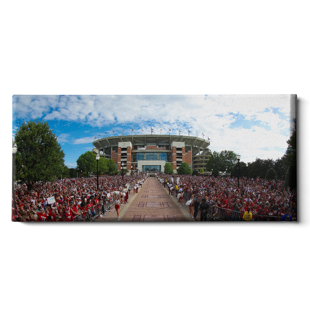 Alabama Crimson Tide - Walk of Champions Panoramic #Canvas