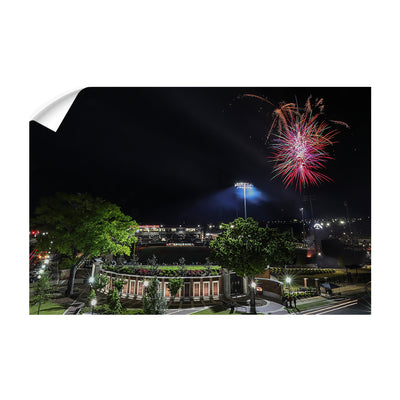 Alabama Crimson Tide - Fireworks over Sewell-Thomas Stadium - College Wall Art #Wall Decal