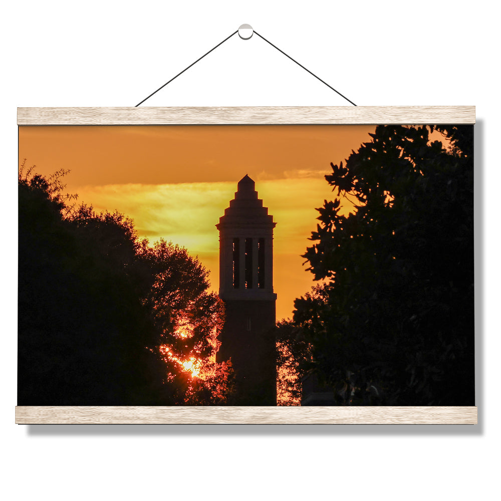 Alabama Crimson Tide - Denny Chimes Blaze - College Wall Art #Canvas