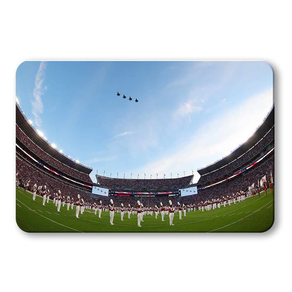 Alabama Crimson Tide - Million Dollar Flyover - College Wall Art #Canvas