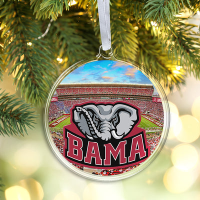 Alabama Crimson Tide - Where Legends Are Made Ornament & Bag Tag