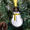 Appalachian State Mountaineers - App State Mountaineers Snowman Double Sided Ornament - College Wall Art #Tag