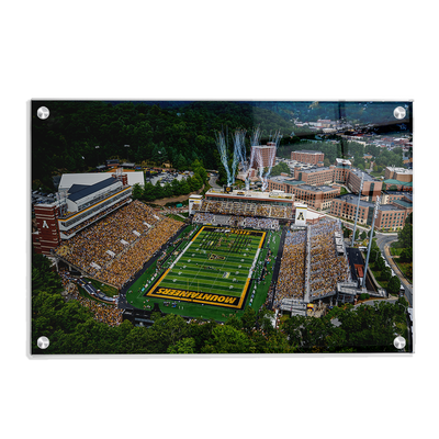 Appalachian State Mountaineers - Welcome to the Rock - College Wall Art #Acrylic