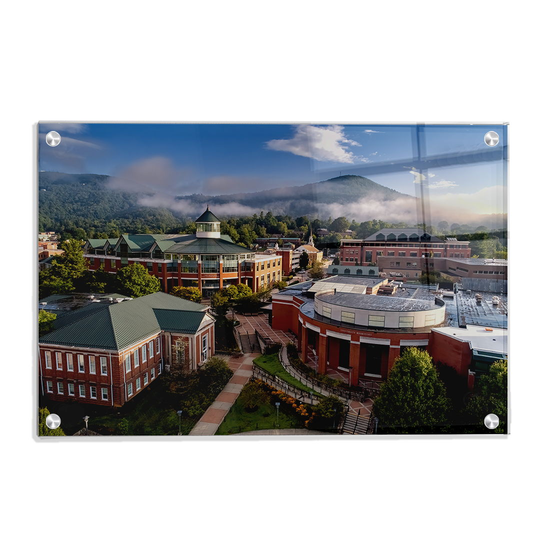 Appalachian State Mountaineers - Campus Sunrise - College Wall Art #Canvas