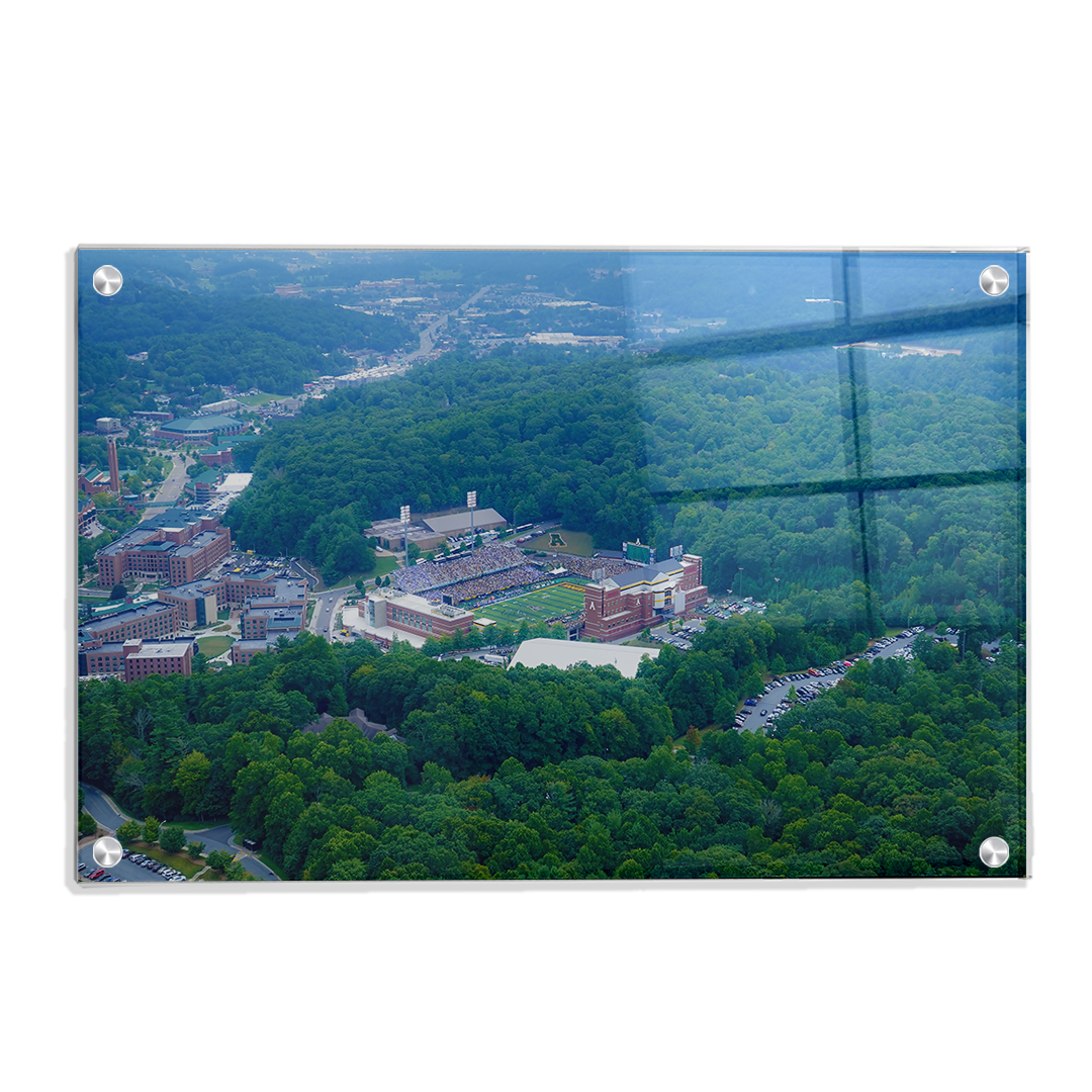 Appalachian State Mountaineers - Kidd Brewer Stadium 3333 - College Wall Art #Canvas