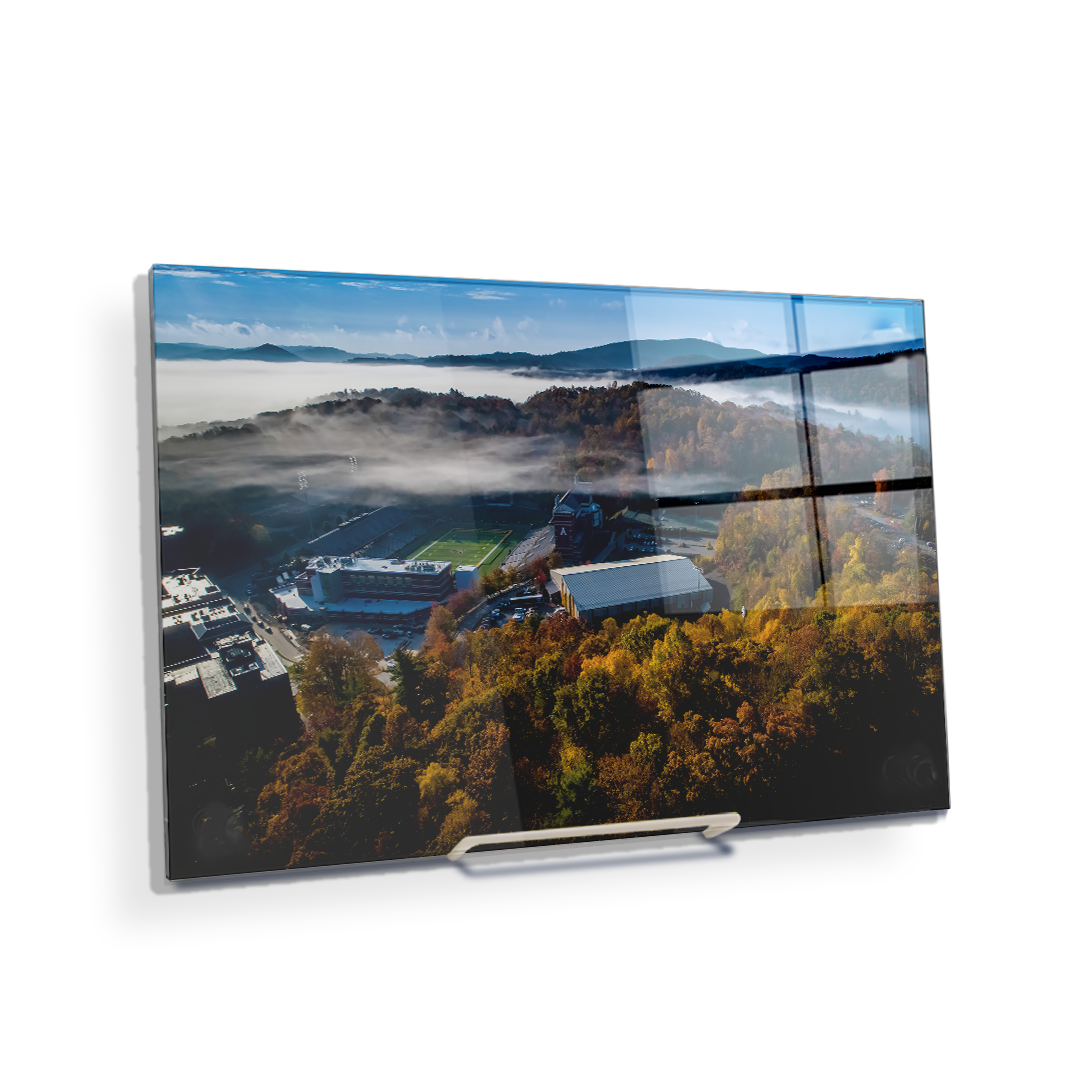 Appalachian State Mountaineers - Autumn Mist - College Wall Art #Canvas