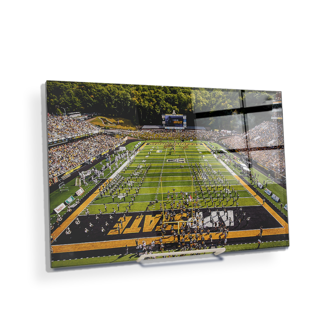 Appalachian State Mountaineers - End Zone View Enter Mountaineers - College Wall Art #Canvas