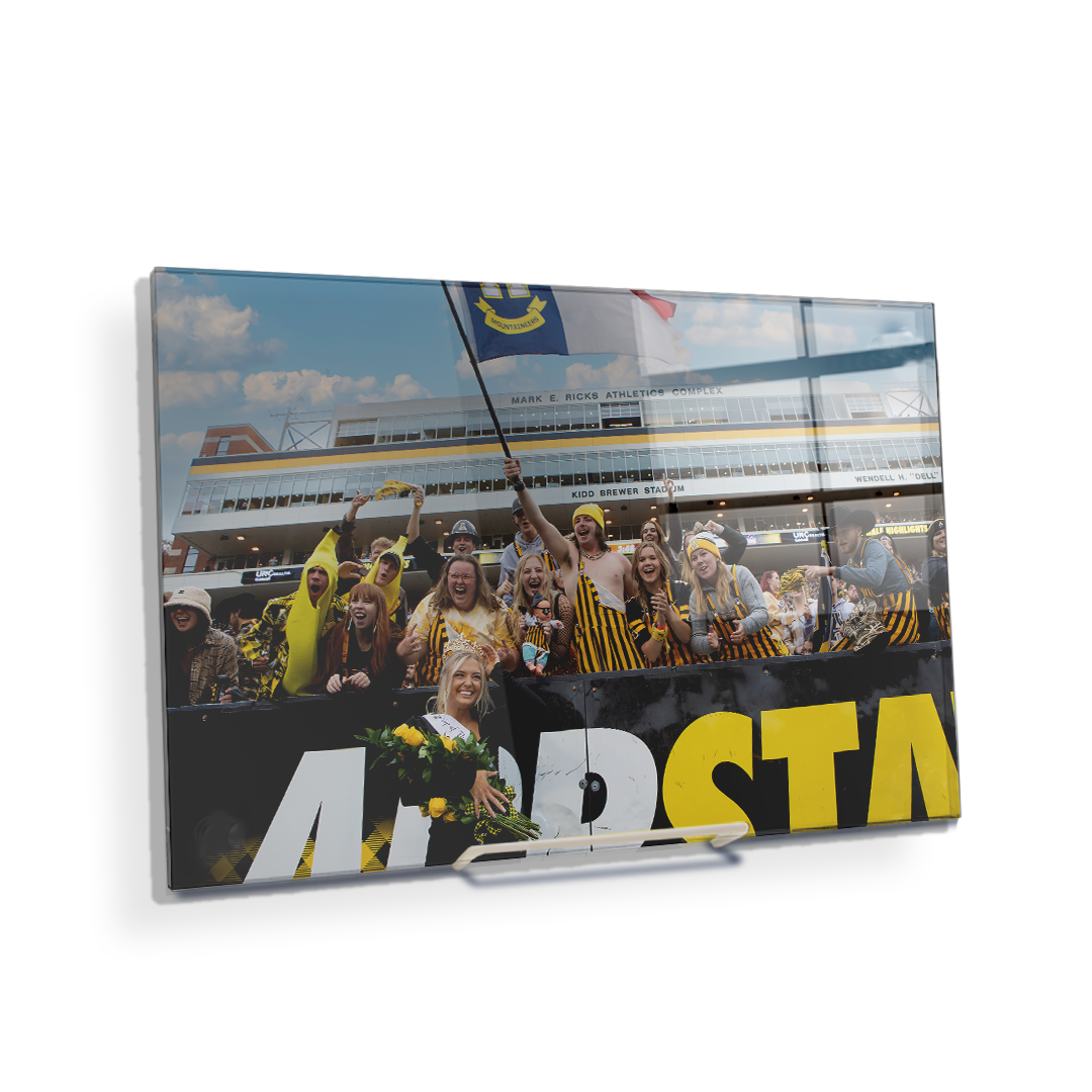 Appalachian State Mountaineers - Top of the Rock - College Wall Art #Canvas