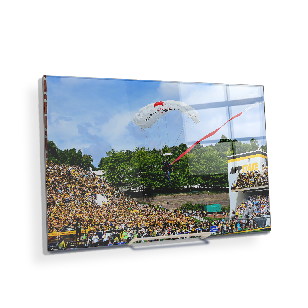 Appalachian State Mountaineers - Pin Point Landing - College Wall Art #Canvas