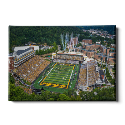 Appalachian State Mountaineers - Welcome to the Rock - College Wall Art #Canvas