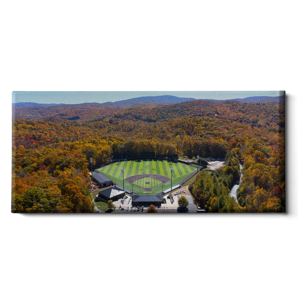 Appalachian State Mountaineers - Autumn Beaver Field Panoramic - College Wall Art #Canvas