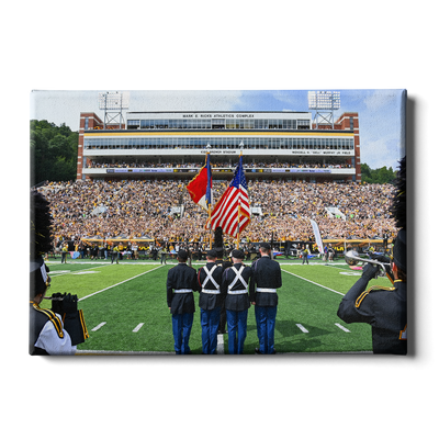 Appalachian State Mountaineers - National Anthem - College Wall Art #Canvas