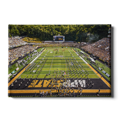 Appalachian State Mountaineers - End Zone View Enter Mountaineers - College Wall Art #Canvas