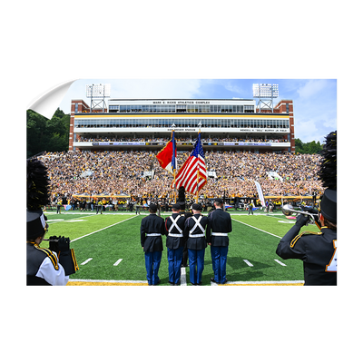 Appalachian State Mountaineers - National Anthem - College Wall Art #Wall Decal