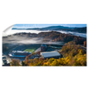 Appalachian State Mountaineers - Autumn Mist Panoramic - College Wall Art #Wall Decal