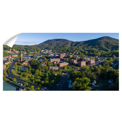 Appalachian State Mountaineers - Campus Aerial Panoramic - College Wall Art #Wall Decal