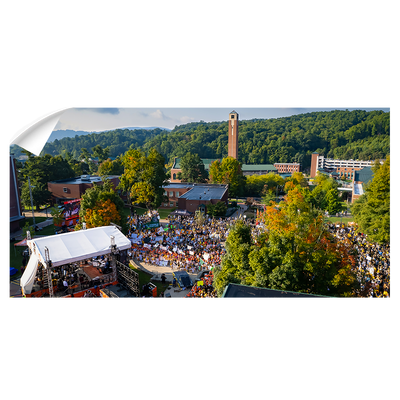 Appalachian State Mountaineers - Game Day Aerial Panoramic - College Wall Art #Wall Decal