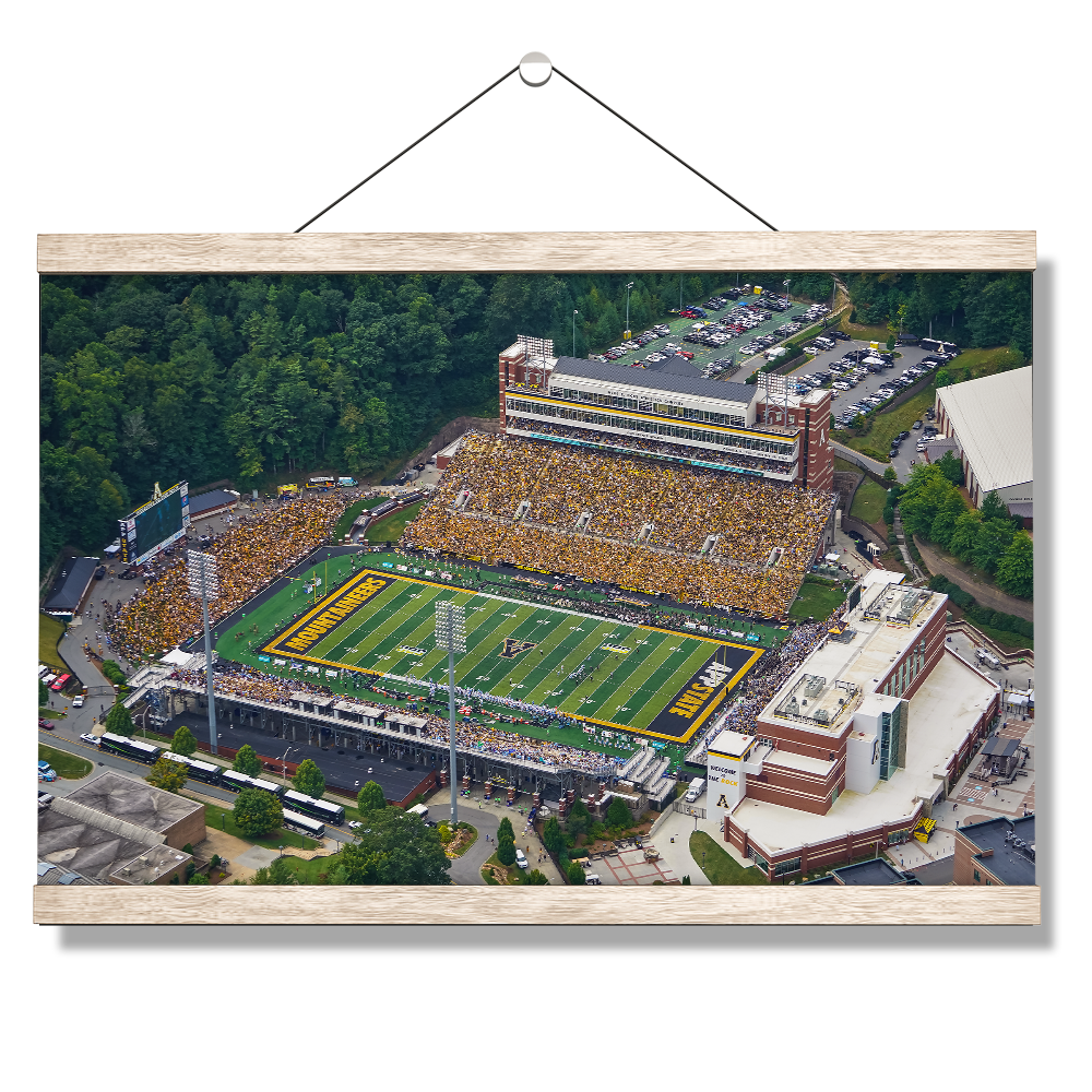 Appalachian State Mountaineers - The Rock - College Wall Art #Canvas
